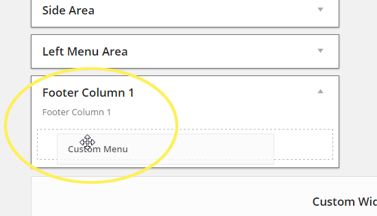 Adding Widget
