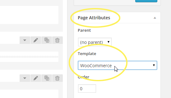 WooCommerce Template